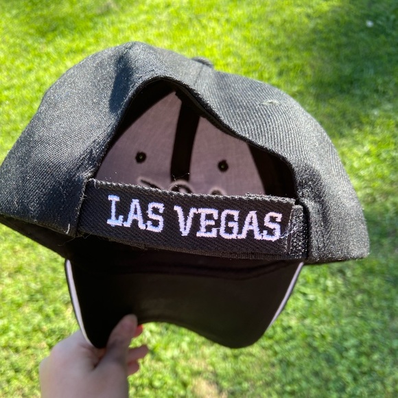 Black Embroidered Las Vegas Hat - Picture 6 of 10